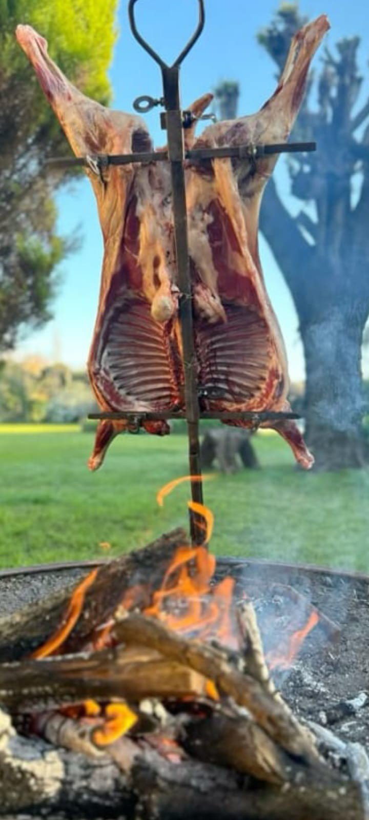 Costillar a la parrilla